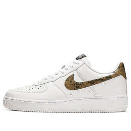 Кроссовки air force 1 low retro Nike, белый ao1635-100 | white/elemental gold-dark hazel-black