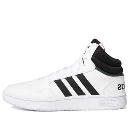 Кроссовки neo hoops 3.0 mid классика винтаж Adidas, белый gw3019 | white/black