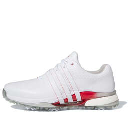 Кроссовки tour360 24 boost гольф обувь Adidas, белый ie3371 | white/red