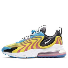 Кроссовки air max 270 react eng Nike, синий cd0113-400 | laser blue/white-anthracite-watermelon-opti yellow-black