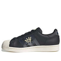 Кроссовки оригиналы суперзвезда Adidas, черный gw4444 | black/blue/white