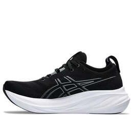 Кроссовки гель нимбус 26 ширина Asics, черный 1011b795-001 | black/graphite grey