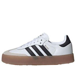 Кроссовки самбэ Adidas, белый jl1349 | white/black/gum