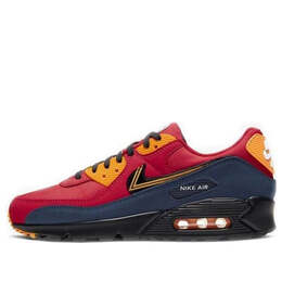 Кроссовки air max 90 Nike, красный cj1794-600 | red/blue