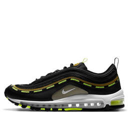Кроссовки x unfeated air max 97 Nike, черный dc4830-001 | black/volt/militia green/white