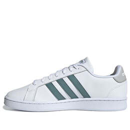 Кроссовки гранд корт Adidas, белый fy8197 | white/green