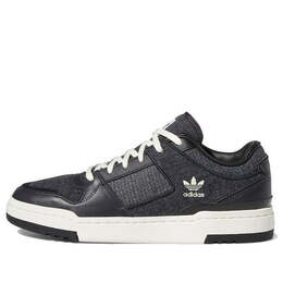 Кроссовки оригиналы форум люкс низкие Adidas, черный gw2013 | black
