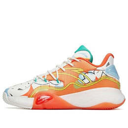 Кроссовки цементный пузырь 1.0 низкий Anta, белый 912121608s-11 | white/orange/yellow/green