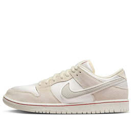 Кроссовки sb dunk low Nike, бежевый fz5654-100 | beige/white