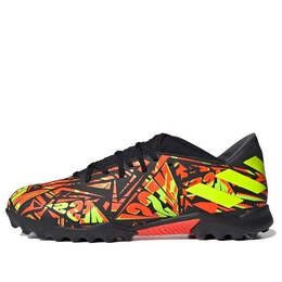Кроссовки x messi nemeziz.3 tf Adidas, черный fw7429 | black/orange