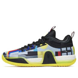 Кроссовки badao низкие Anta, черный 112241112-6 | black/yellow/multi-color