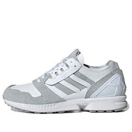 Кроссовки оригинальные zx 8000 минималистичные значки Adidas, белый fz3542 | white/grey