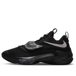 Кроссовки зум фрик 3 эп. Nike, черный da0695-002 | black/metallic sliver/wolf grey/pink blast