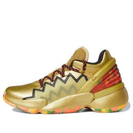 Кроссовки Дон выпуск №2 Adidas, золотой fw9050 | gold/red/black