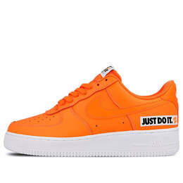 Кроссовки air force 1 низкие Nike, оранжевый bq5360-800 | total orange/white/black