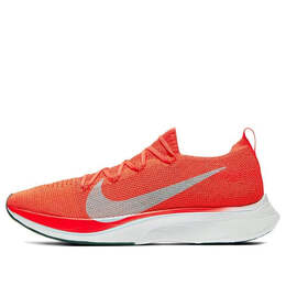 Кроссовки zoom vaporfly 4% flyknit Nike, красный aj3857-600 | red/blue