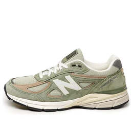Кроссовки 990 v4 сделано в сша New Balance, зеленый u990gt4 | olive green/beige/cream