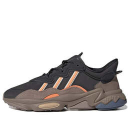 Кроссовки оригиналы ozweego Adidas, черный ie1532 | black/brown/orange