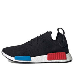 Кроссовки оригинальные nmd_r1 primeknit og красные Adidas, черный gz0066 | core black