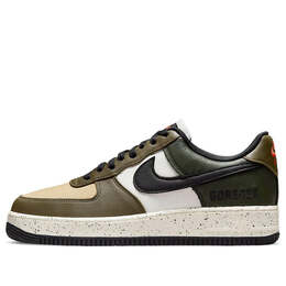 Кроссовки air force 1 low gtx Nike, белый dm6435-222 | white/black/army green/olive green/khaki