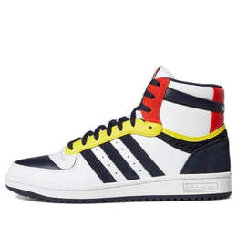 Кроссовки оригиналы топ десятка рб Adidas, белый s24124 | white/blue/yellow/red