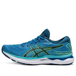 Кроссовки гель нимбус 24 2е широкие Asics, синий 1011b361-400 | blue