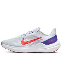 Кроссовки Air Winflo 9 Nike, белый dd6203-006 | white/red/blue