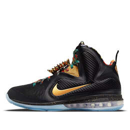 Кроссовки леброн 9 Nike, черный do9353-001 | black/metallic gold