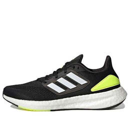 Кроссовки pureboost 22 Adidas, черный hq1449 | black/yellow/white