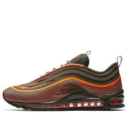 Кроссовки air max 97 ultra 17 Nike, серый 918356-801 | gray/green/orange