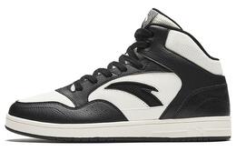 Кроссовки Anta Skateboarding Shoes Men High-top Ivory/Black, белый 912348087-4 | ivory white