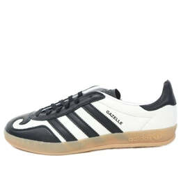 Кроссовки газель для помещений Adidas, белый ih9990 | white/black