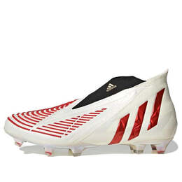 Кроссовки Predator Edge FG Adidas, белый gv7384 | white/red/gold