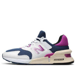 Кроссовки 997s марокканская плитка New Balance, белый ms997jha | white/purple/blue/cream