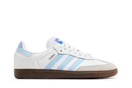 Adidas Кроссовки Samba OG, цвет White Sky Blue ji2003 | white sky blue