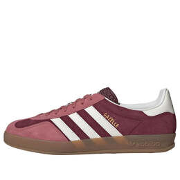 Кроссовки газель для помещений Adidas, бордовый if9647 | maroon/cloud white/preloved crimson