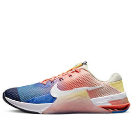Кроссовки metcon 7 amp Nike, синий dm0259-900 | blue/pink/white