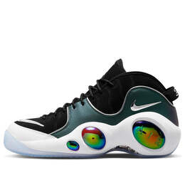 Кроссовки air zoom flight 95 Nike, черный dx6055-001 | black/metallic silver-white-multi color