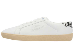 Кроссовки мужские Saint Laurent Signa Lace-Up, белый / черный 61068500nl09381