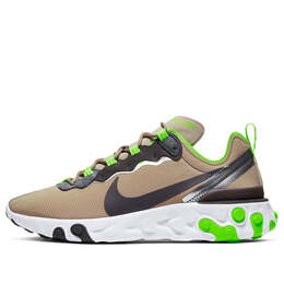 Кроссовки реагируют на элемент 55 Nike, коричневый cq4600-201 | brown/green