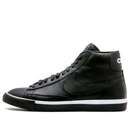 Кроссовки comme des garcons x blazer высокие Nike, черный 704571-002 | black