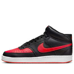 Кроссовки суд видение середина Nike, черный dm8682-001 | black/university red/white
