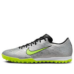 Кроссовки zoom vapor 15 академия tf turf Nike, серебряный fb8396-060 | mtlc silver/volt-black