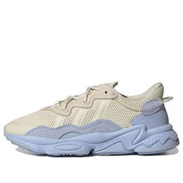 Кроссовки ozweego Adidas, белый h06146 | wonder white / wonder white / blue dawn