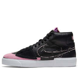 Кроссовки zoom blazer mid edge sb Nike, черный da2189-002 | black/purple