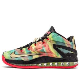 Кроссовки max lebron 11 low se Nike, мульитколор 695224-970 | multi-colorgoldyellowgold/