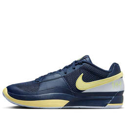 Кроссовки ja 1 Nike, синий fq4796-402 | midnight navy/light laser orange/grey