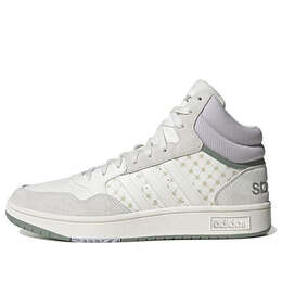 Кроссовки neo hoops mid Adidas, серый ig2817 | grey/white