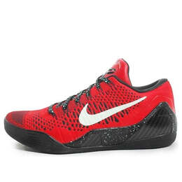 Кроссовки kobe 9 elite low xdr Nike, черный 653456-601 | black/red