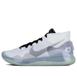 Кроссовки кд 12 тб Nike, белый cn9518-100 | white/grey